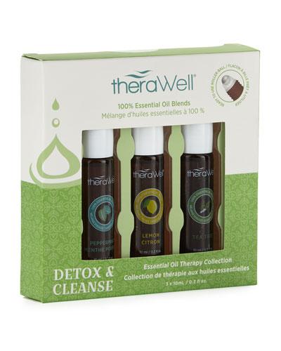 Detox And Cleanse Three-pack Roll-on Blends