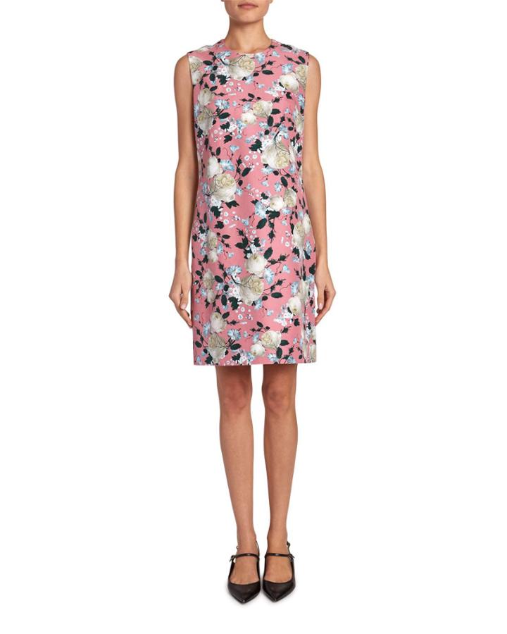 Rivanna Floral Short-sleeve Dress