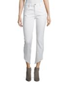 Loren High-rise Ankle-length Cigarette Jeans