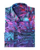 Men's Tom Long-sleeve Poplin Tropical Print