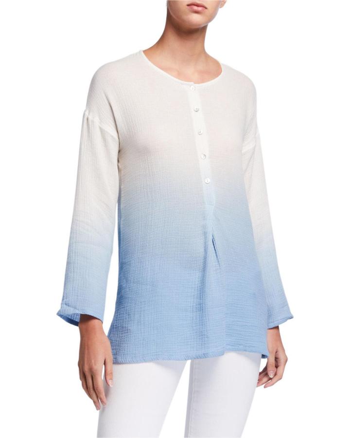Take Comfort Ombre Dip-dye Tunic