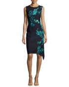 Wynn Floral-print Asymmetric Dress