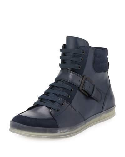 Brand Slam Leather High-top