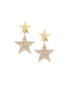 Multi-star Cubic Zirconia Earrings