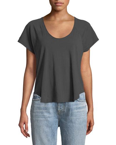 Camron Short-sleeve Round-hem Tee