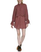 Malissa Polka-dot Drop-waist Dress