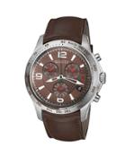 44mm G-timeless Xl Men's Chronograph Watch W/ Leather
