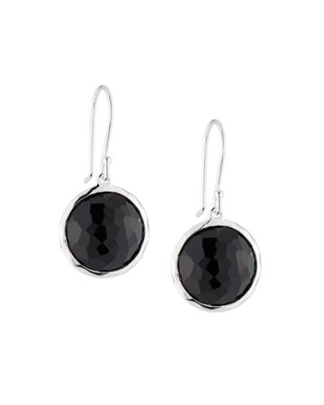 Wonderland Lollipop Earrings In Onyx