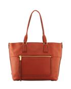 Celia Woven-trim Tote Bag