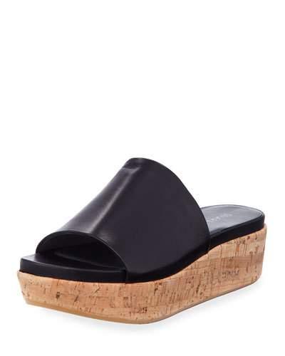 Leather Wedge