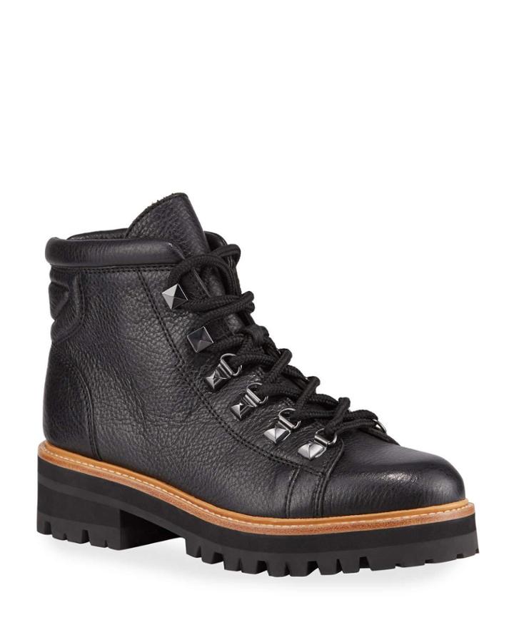 Issy Leather Hiker Boots
