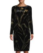 Loribel Floral-print Velvet