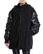 Lamb Shearling Zip Off