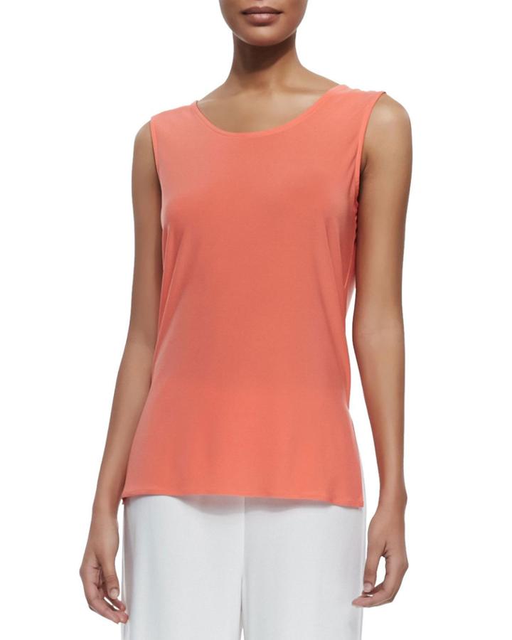 Sleeveless Long Tank,