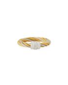 Classique Two-tone Diamond Ring,
