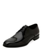 Men's Patent Leather Blucher