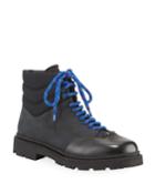 Men's Zeber Tonal Mixed-media Hiking Boots