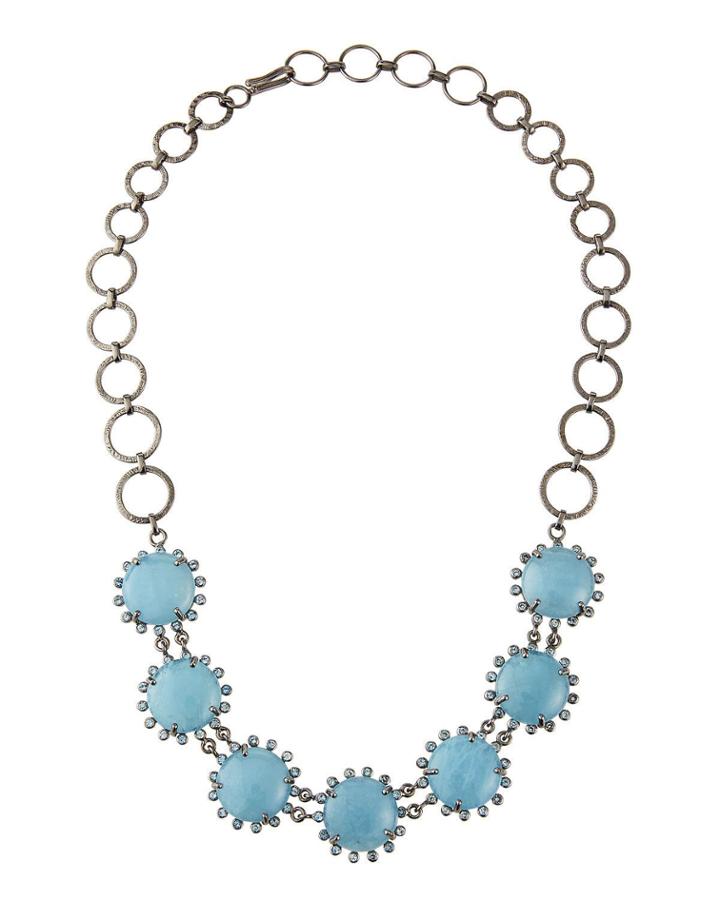 Halfway Aquamarine Necklace