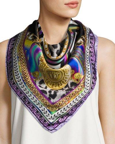 Circular Maze Foulard