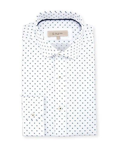 Woven Dot-print Dress