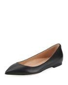 Pointy-toe Ballerina Flat