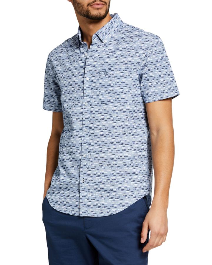 Men's Ditsy Fish