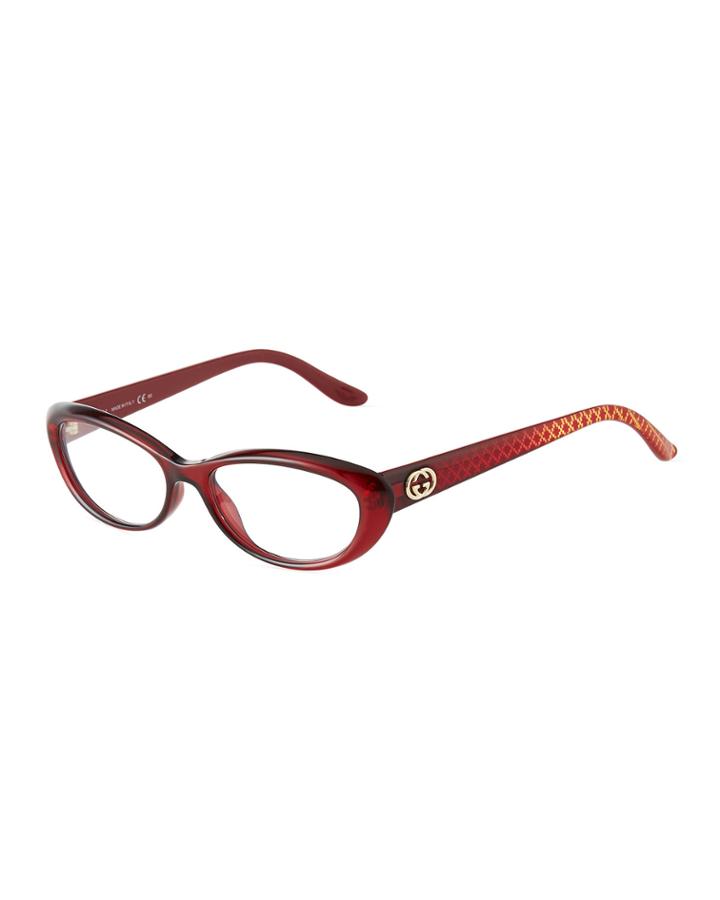 Cat-eye Plastic Optical Glasses
