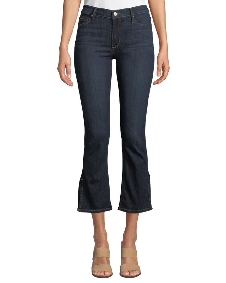 Naomi Boot-cut Cropped Jeans