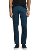 Slim Flat-front Chino Pants