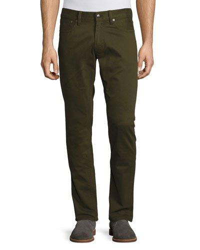 Five-pocket Pants, Olive
