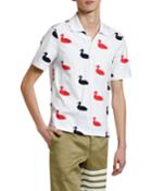 Men's Duck-print Polo