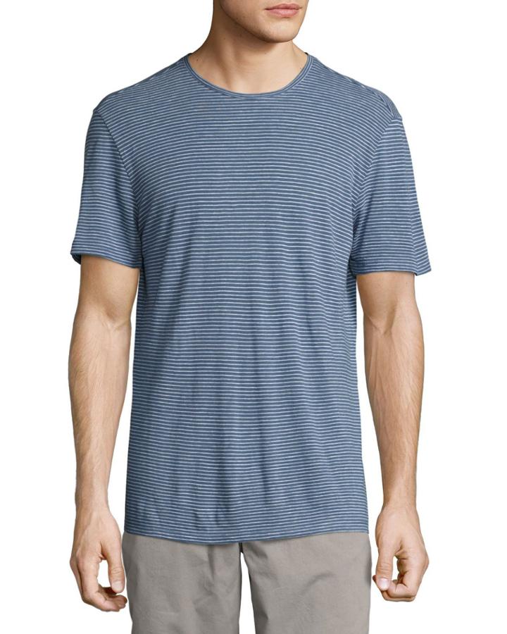 Striped Crewneck T-shirt,