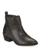 Hartford Western Faux-leather Booties