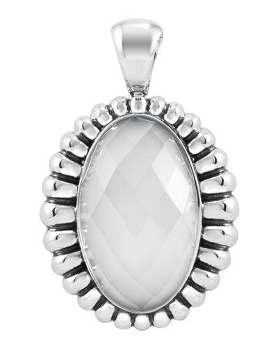 Venus Fluted Mother-of-pearl Doublet Enhancer