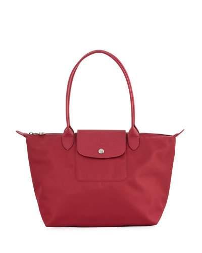 Le Pliage Neo Small Nylon Tote Bag, Red