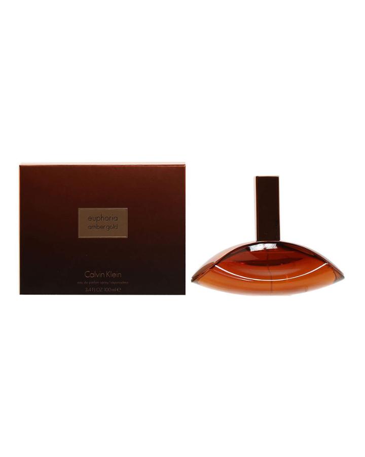 Euphoria Ambergold For Ladies Eau De Parfum Spray, 3.4 Oz./