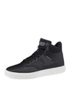 Men's Iconic High-top Sneakers, Black