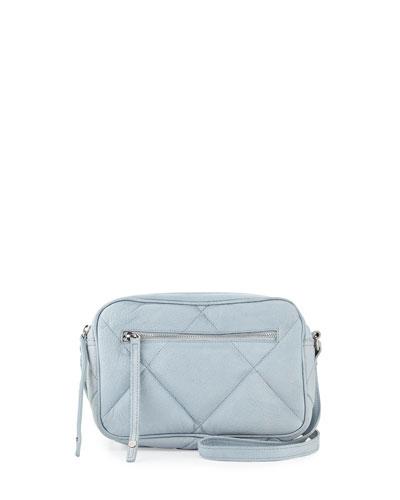 Abana Quilted Leather Crossbody Bag,