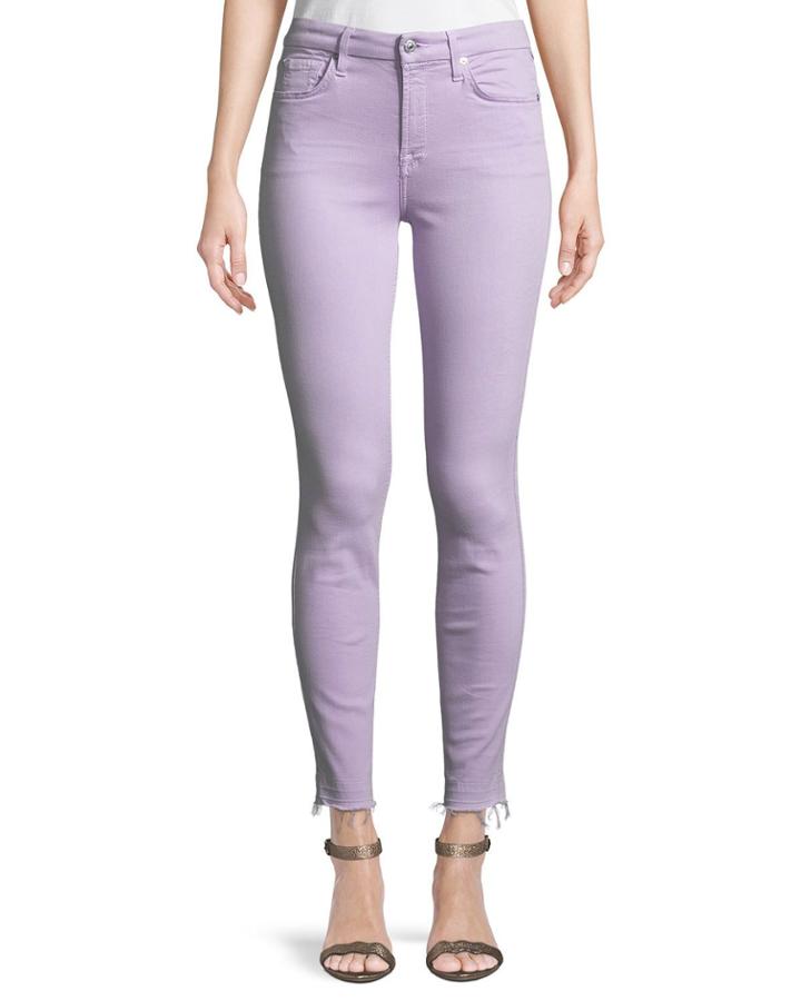 The Ankle Skinny With Released Hem