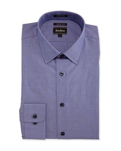 Trim-fit Regular-finish Patterned Dress