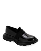 Men's Leather Thick Rubber Sole Dress