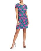 Victoria Printed Knit Dress