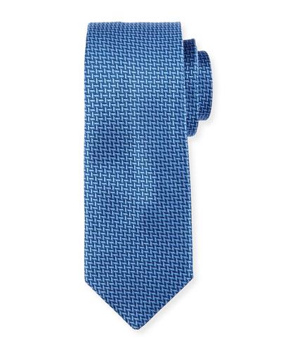 Natte Woven Printed Tie