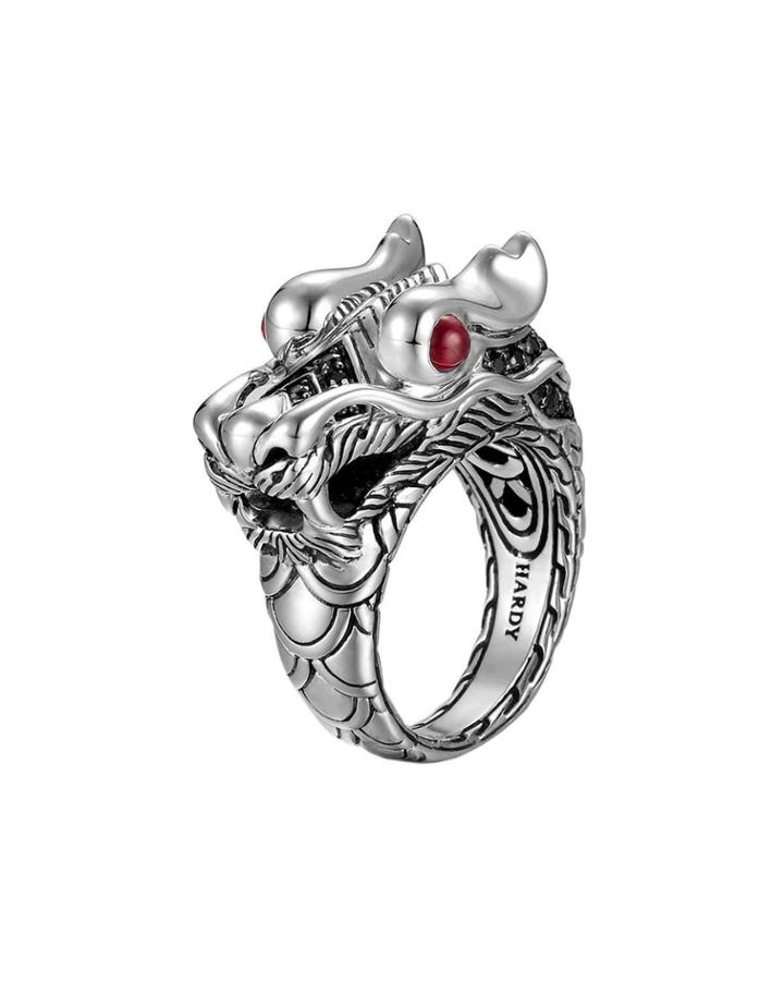 Bedeg Silver L Dome Ring