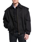 Men's Twinset Convertible Twill Jacket/vest