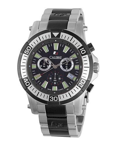 45mm Men's Hawk Chronograph Bracelet Watch
