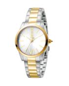 32mm Relaxed Bracelet Watch, Two-tone