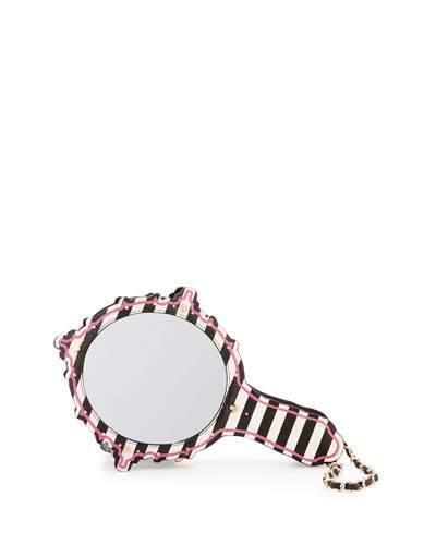 Kitsch Mirror Striped Wristlet,