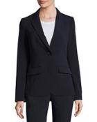 Rosie One-button Jacket, Navy