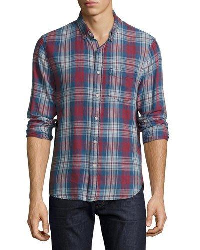 Plaid-print Flannel